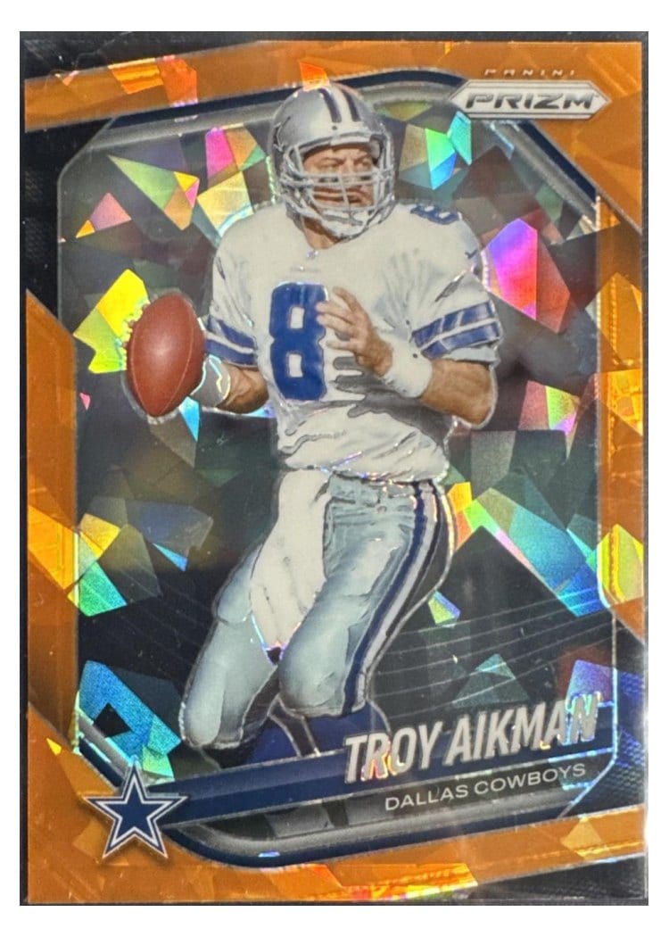 2025 Panini Prizm Base Set Troy Aikman #179 card