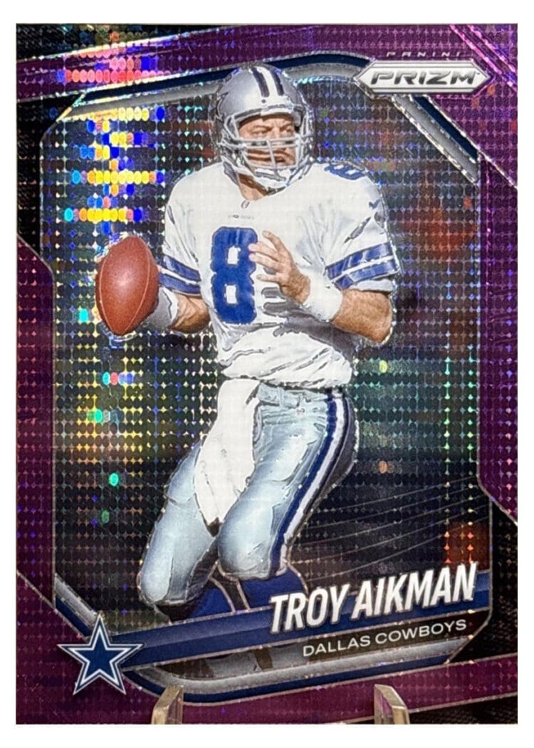 2025 Panini Prizm Base Set Troy Aikman #179 card