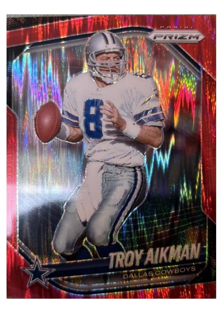 2025 Panini Prizm Base Set Troy Aikman #179 card