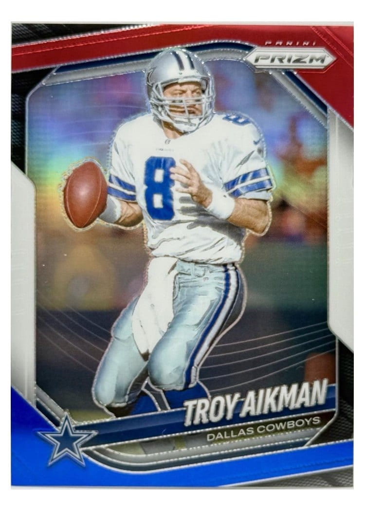 2025 Panini Prizm Base Set Troy Aikman #179 card
