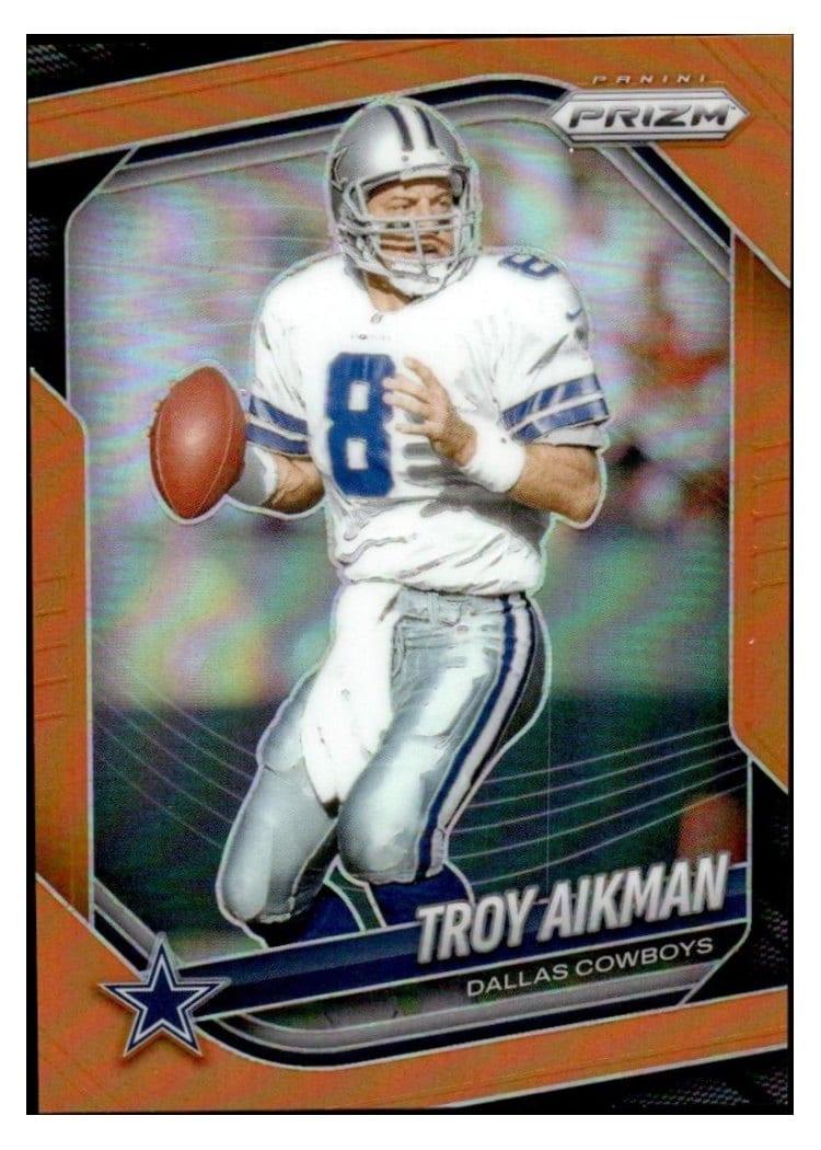2025 Panini Prizm Base Set Troy Aikman #179 card