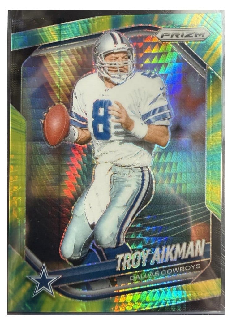 2025 Panini Prizm Base Set Troy Aikman #179 card