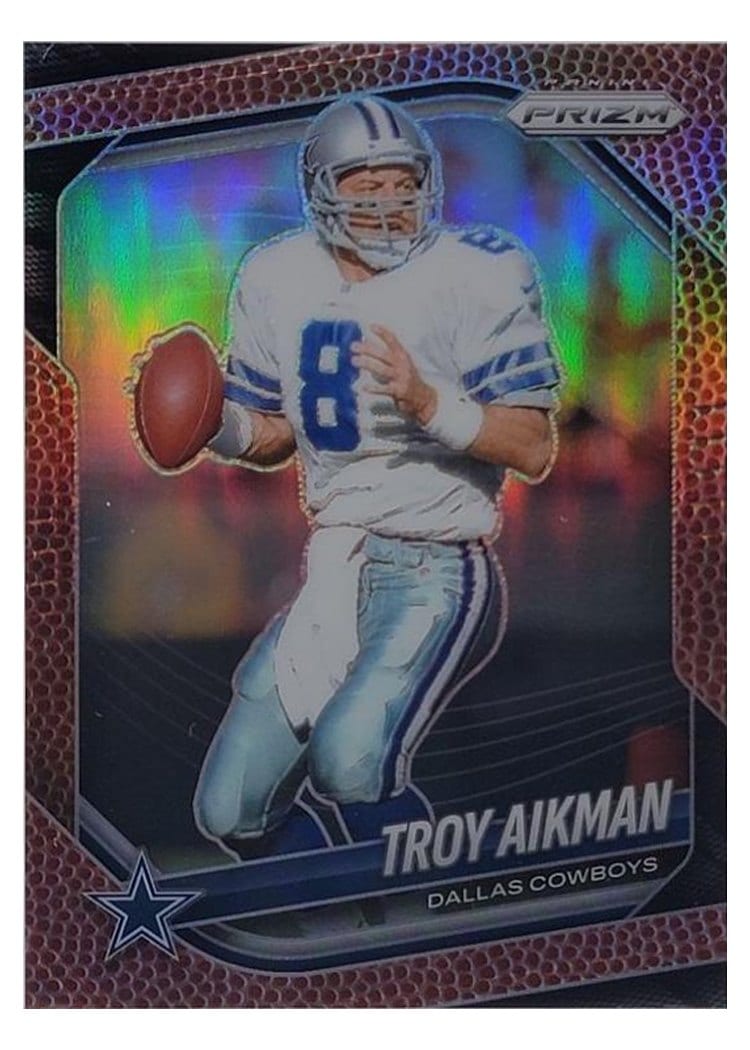 2025 Panini Prizm Base Set Troy Aikman #179 card