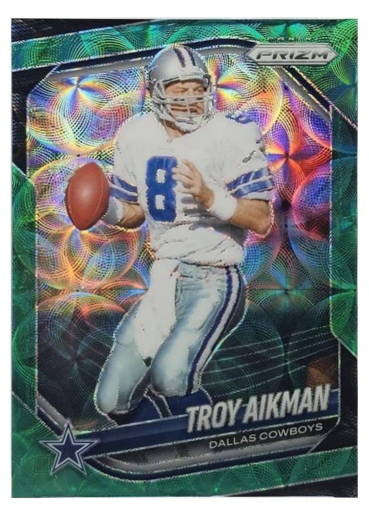 2025 Panini Prizm Base Set Troy Aikman #179 card