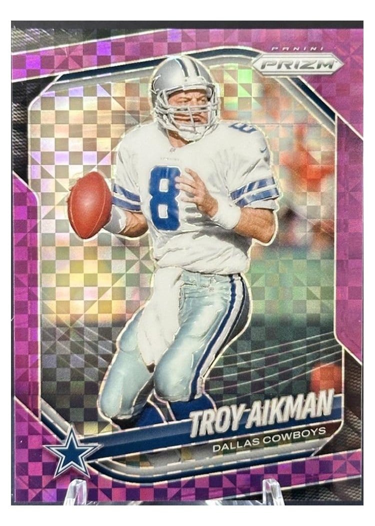 2025 Panini Prizm Base Set Troy Aikman #179 card