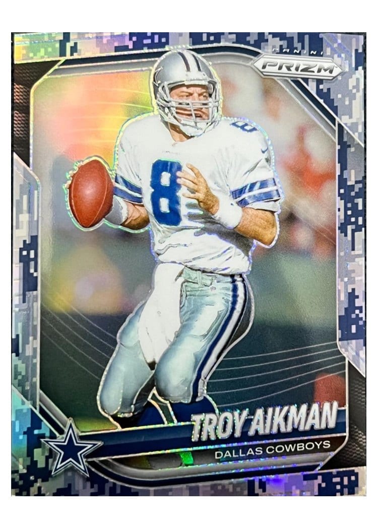 2025 Panini Prizm Base Set Troy Aikman #179 card