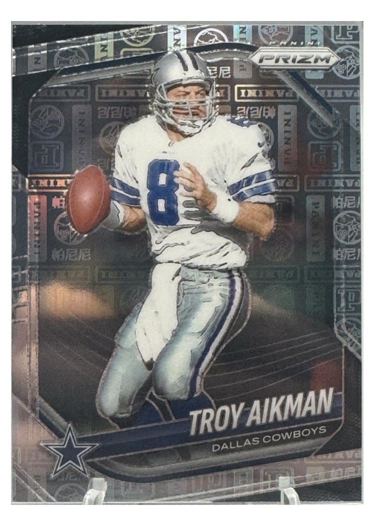 2025 Panini Prizm Base Set Troy Aikman #179 card