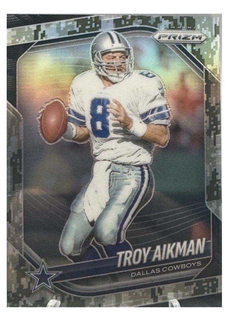 2025 Panini Prizm Base Set Troy Aikman #179 card
