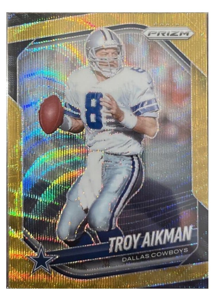 2025 Panini Prizm Base Set Troy Aikman #179 card
