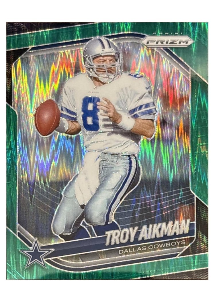 2025 Panini Prizm Base Set Troy Aikman #179 card