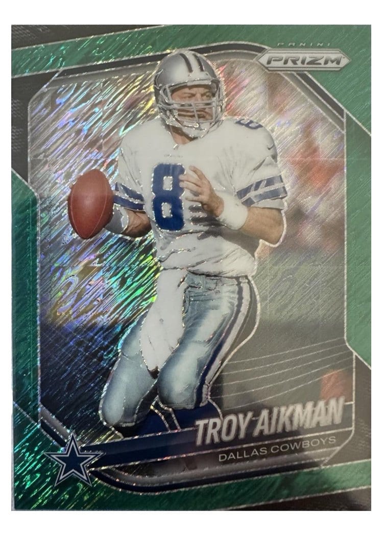 2025 Panini Prizm Base Set Troy Aikman #179 card