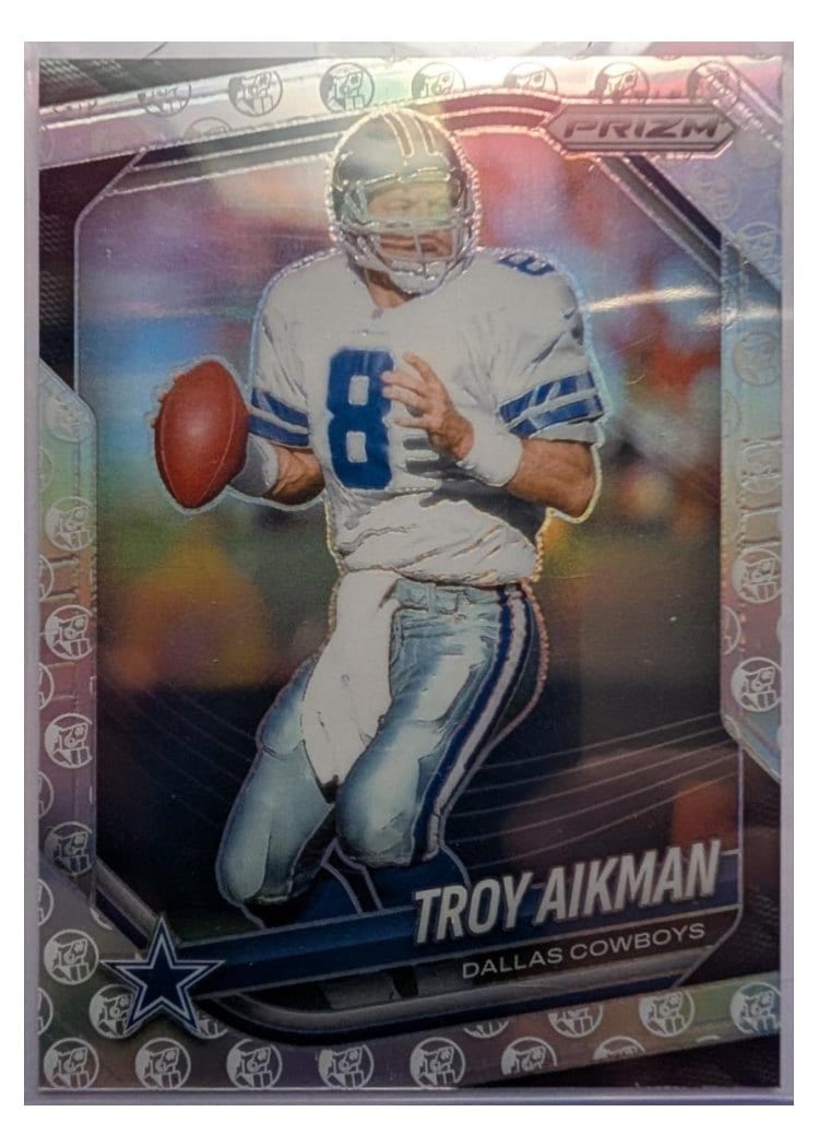 2025 Panini Prizm Base Set Troy Aikman #179 card