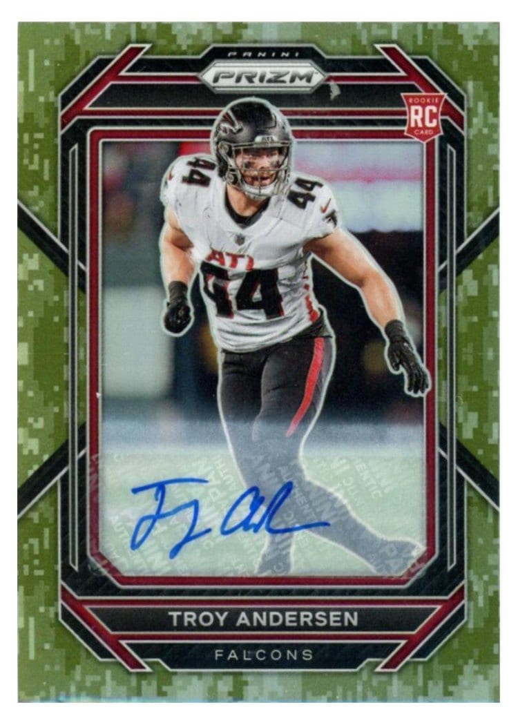 2022 Panini Prizm Base Set Troy Andersen #394 card