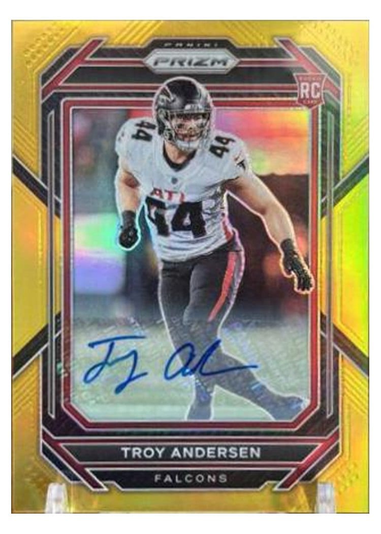 2022 Panini Prizm Base Set Troy Andersen #394 card