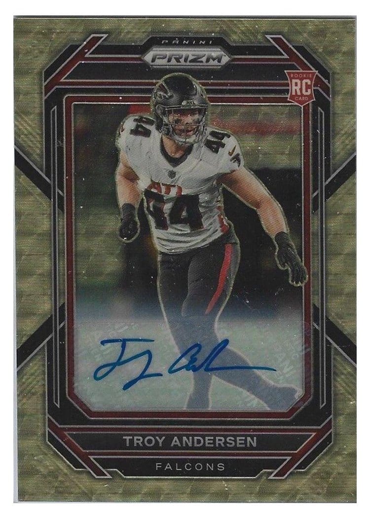 2022 Panini Prizm Base Set Troy Andersen #394 card