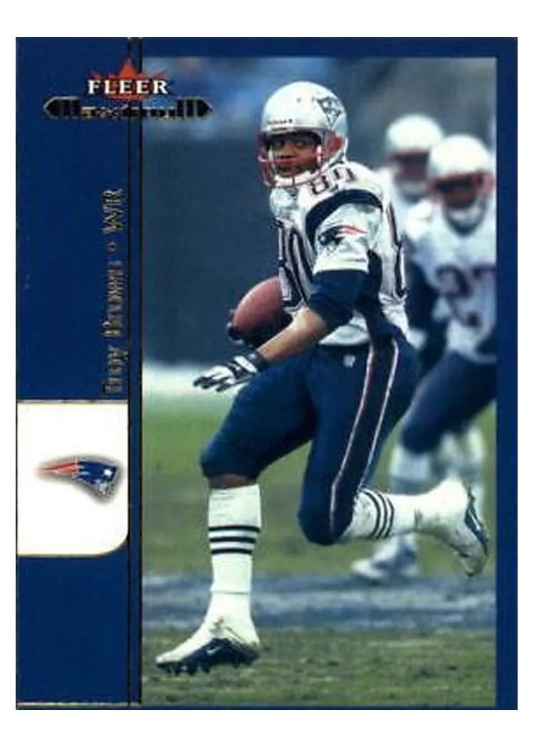 2002 Fleer Maximum Troy Brown #185 card