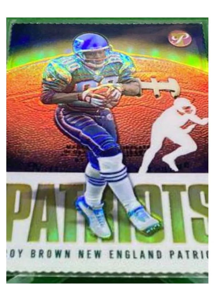 2003 Topps Pristine Troy Brown #5 card