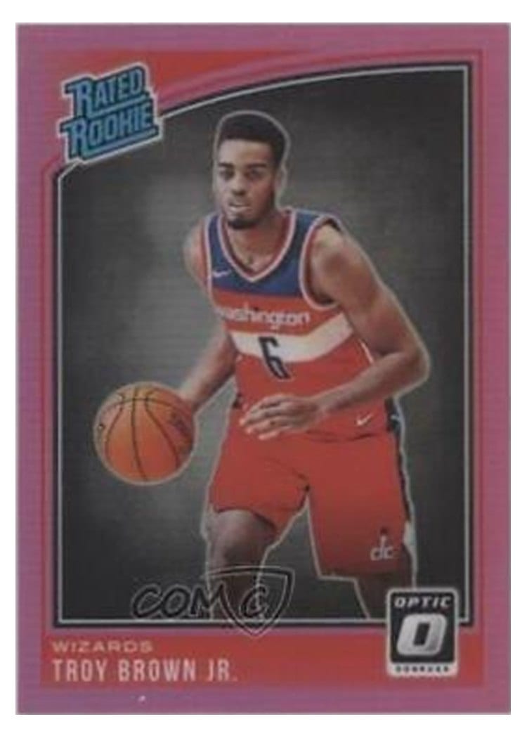 2018-19 Donruss Optic Base Set Troy Brown Jr. #192 card