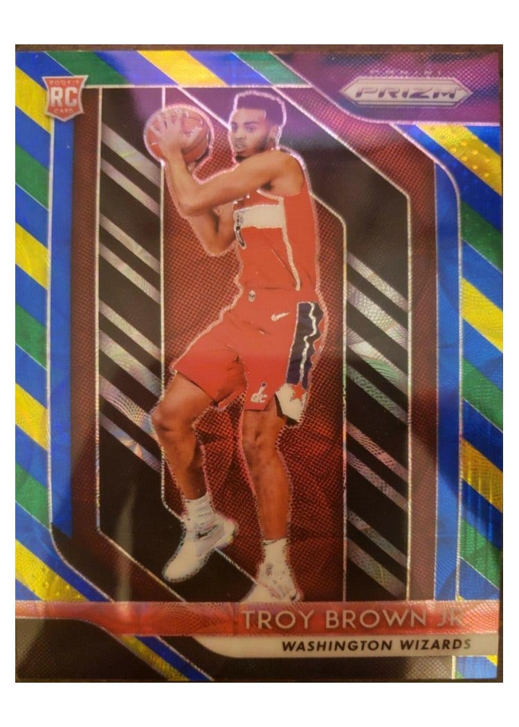 2018-19 Panini Prizm Base Set Troy Brown Jr. #213 card