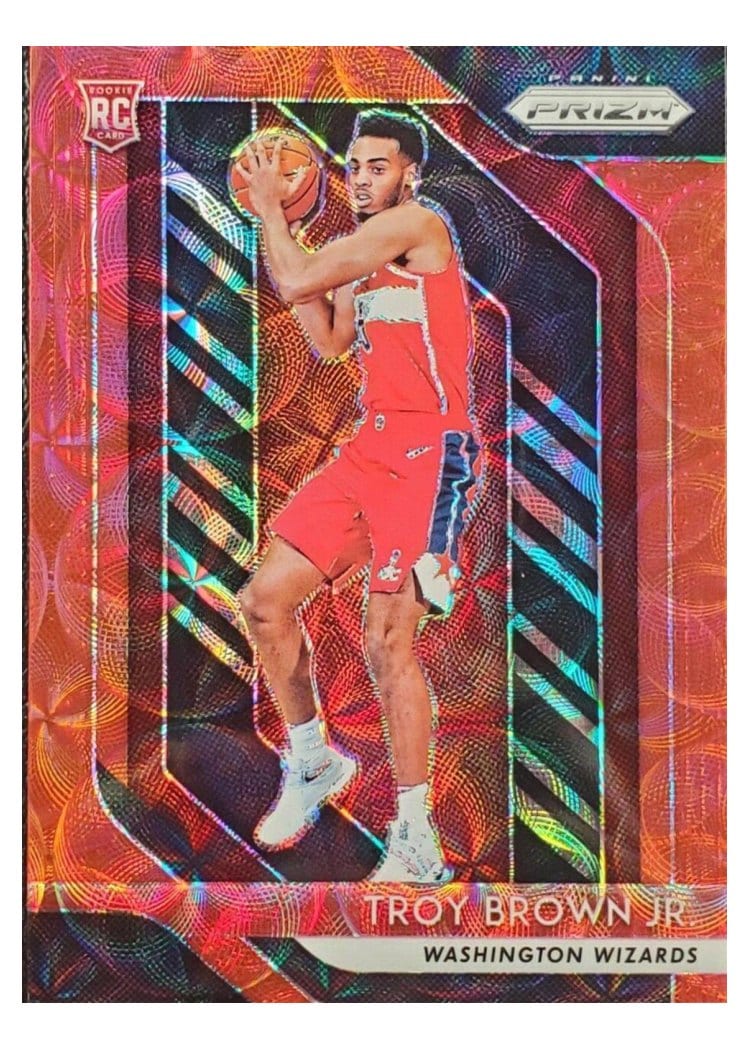 2018-19 Panini Prizm Base Set Troy Brown Jr. #213 card