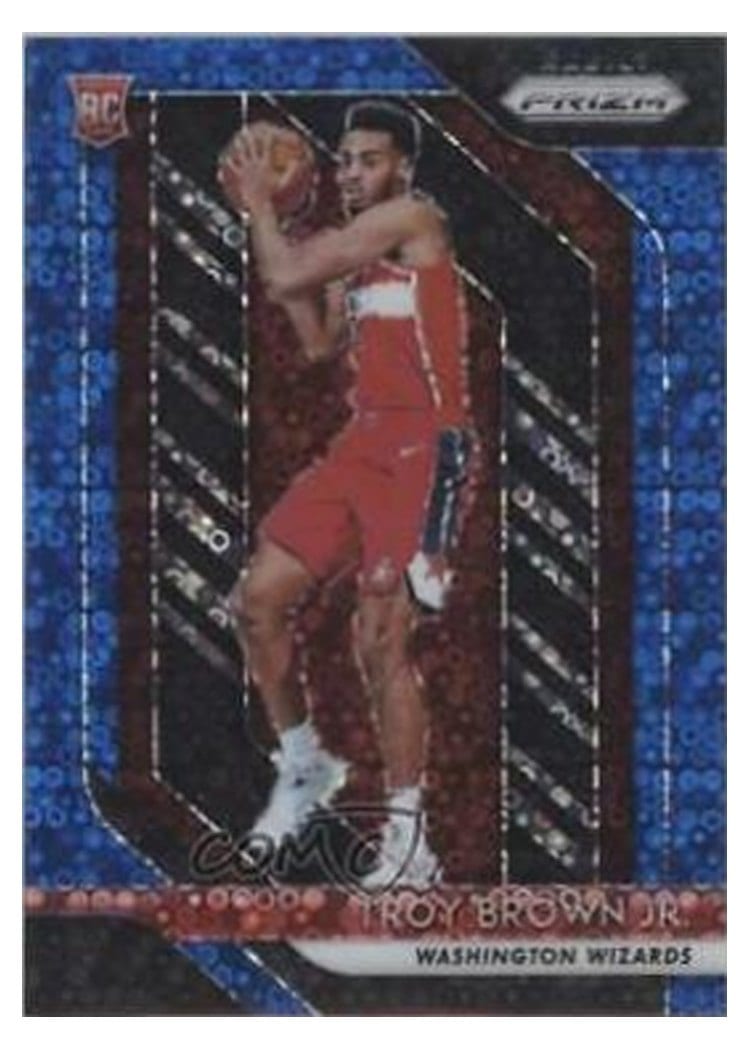 2018-19 Panini Prizm Base Set Troy Brown Jr. #213 card