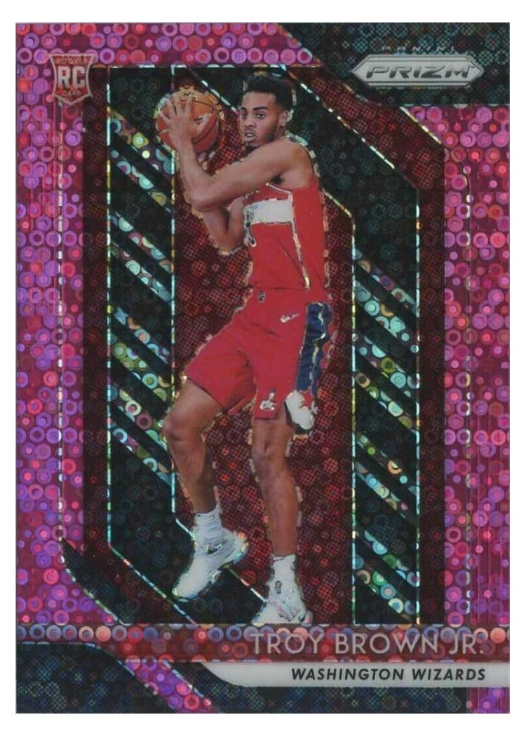2018-19 Panini Prizm Base Set Troy Brown Jr. #213 card