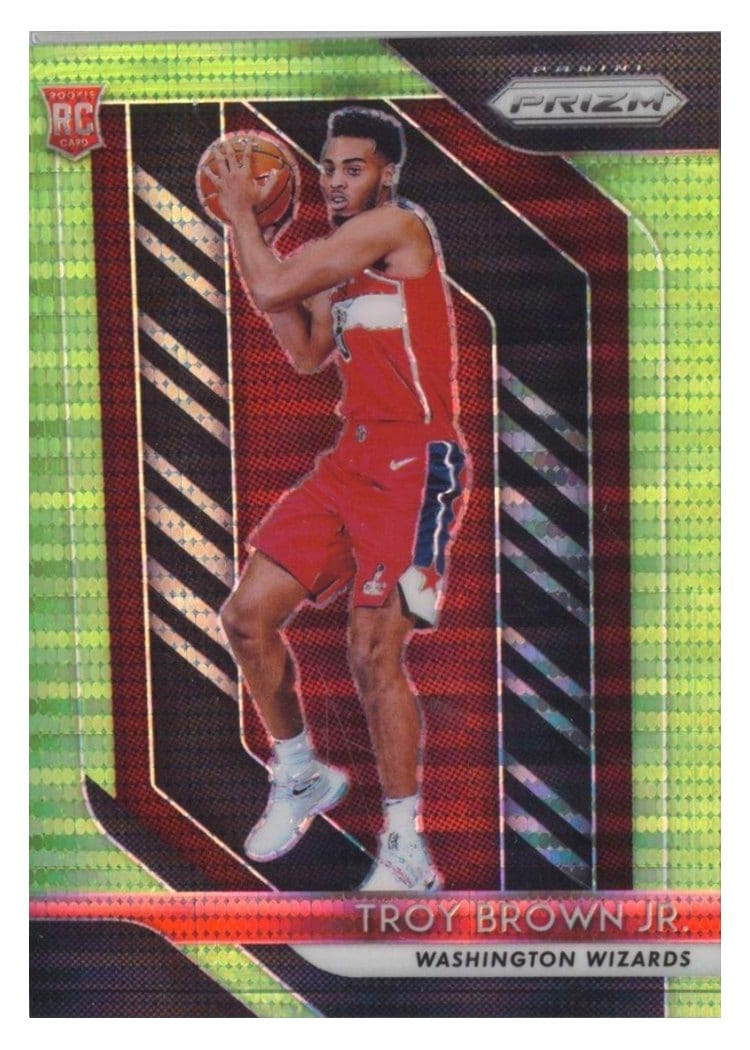 2018-19 Panini Prizm Base Set Troy Brown Jr. #213 card