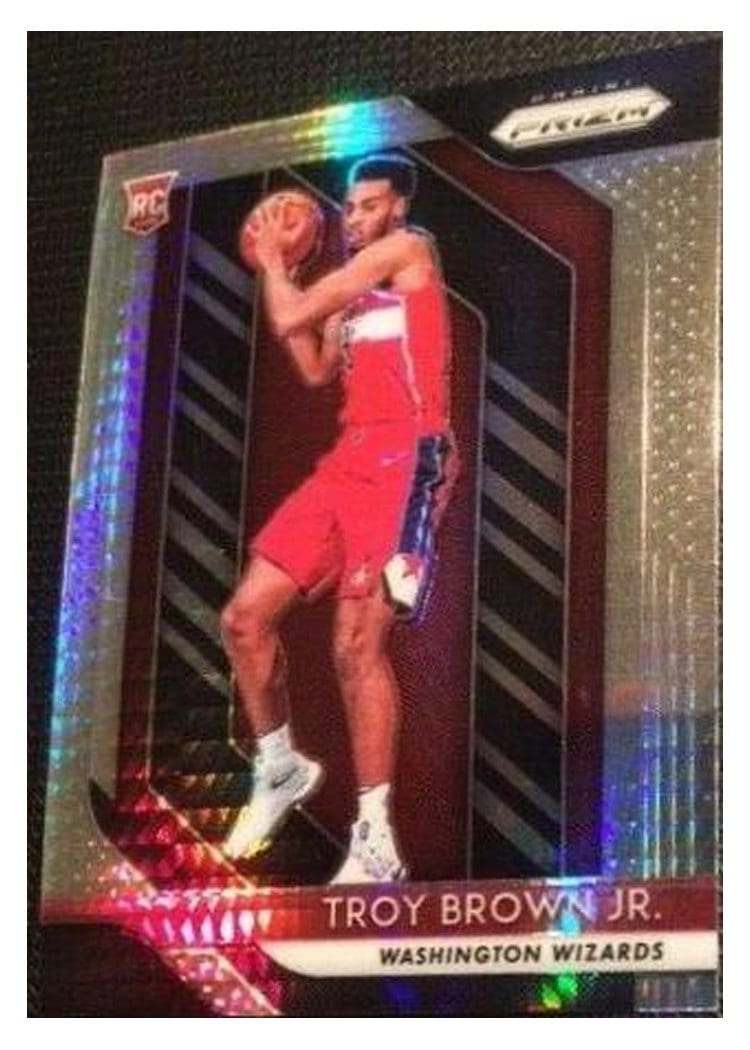 2018-19 Panini Prizm Base Set Troy Brown Jr. #213 card
