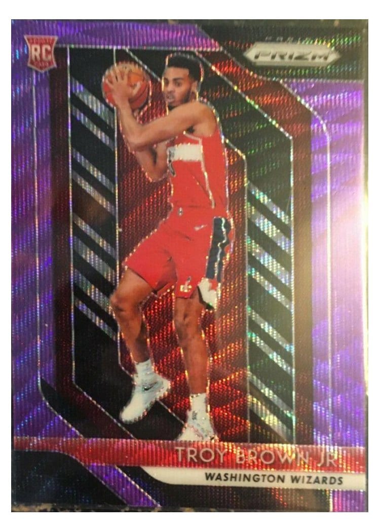 2018-19 Panini Prizm Base Set Troy Brown Jr. #213 card