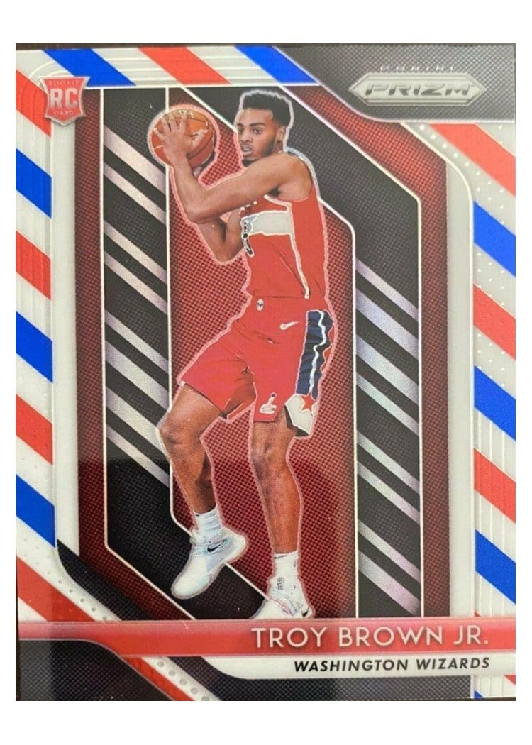 2018-19 Panini Prizm Base Set Troy Brown Jr. #213 card