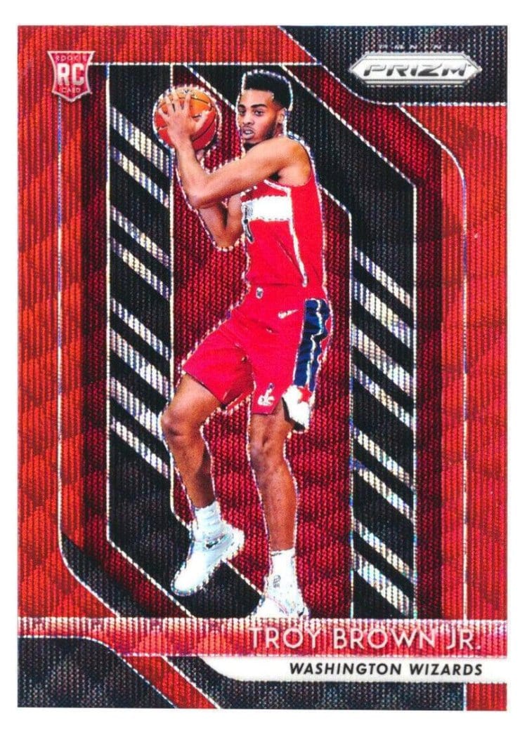 2018-19 Panini Prizm Base Set Troy Brown Jr. #213 card