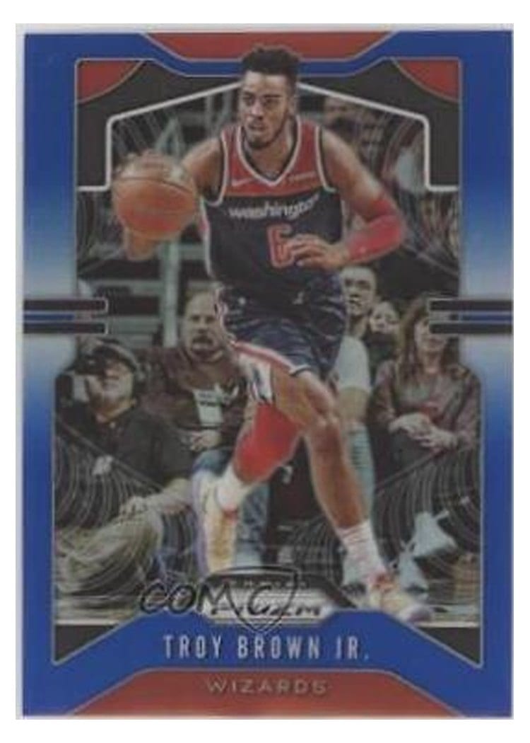 2019-20 Panini Prizm Base Set Troy Brown Jr. #196 card