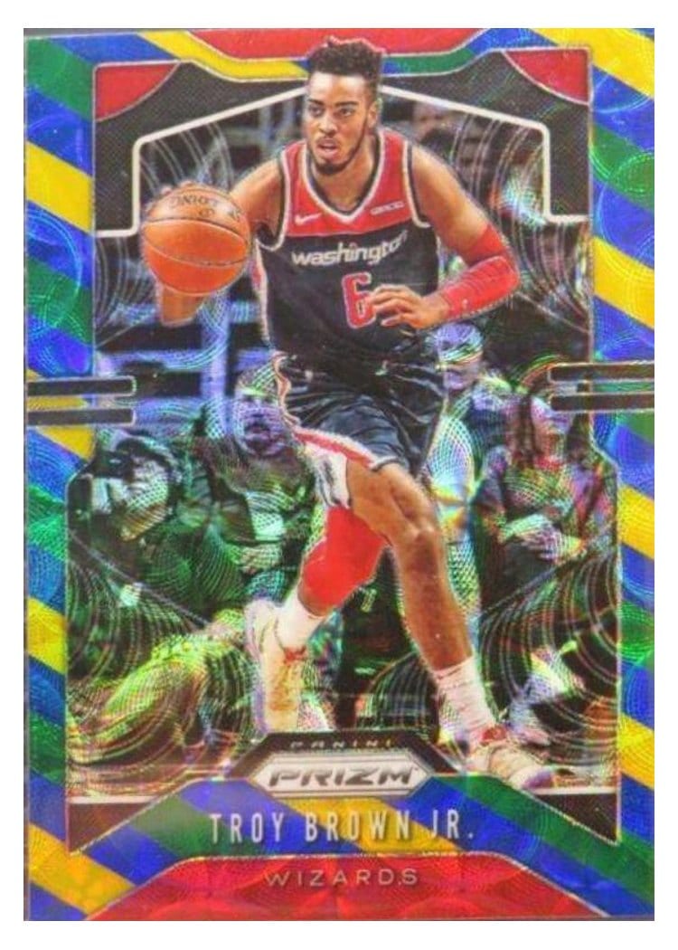 2019-20 Panini Prizm Base Set Troy Brown Jr. #196 card