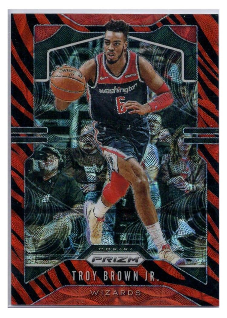 2019-20 Panini Prizm Base Set Troy Brown Jr. #196 card