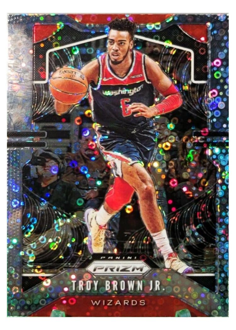 2019-20 Panini Prizm Base Set Troy Brown Jr. #196 card