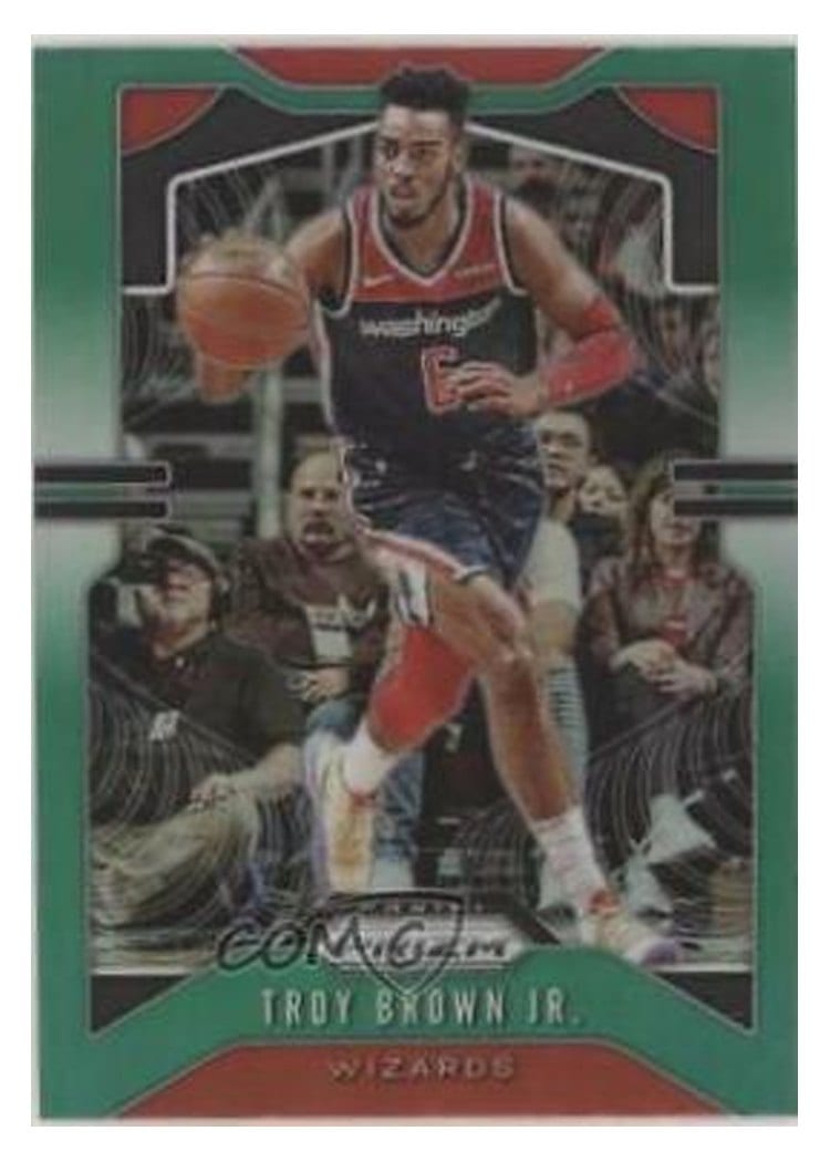2019-20 Panini Prizm Base Set Troy Brown Jr. #196 card