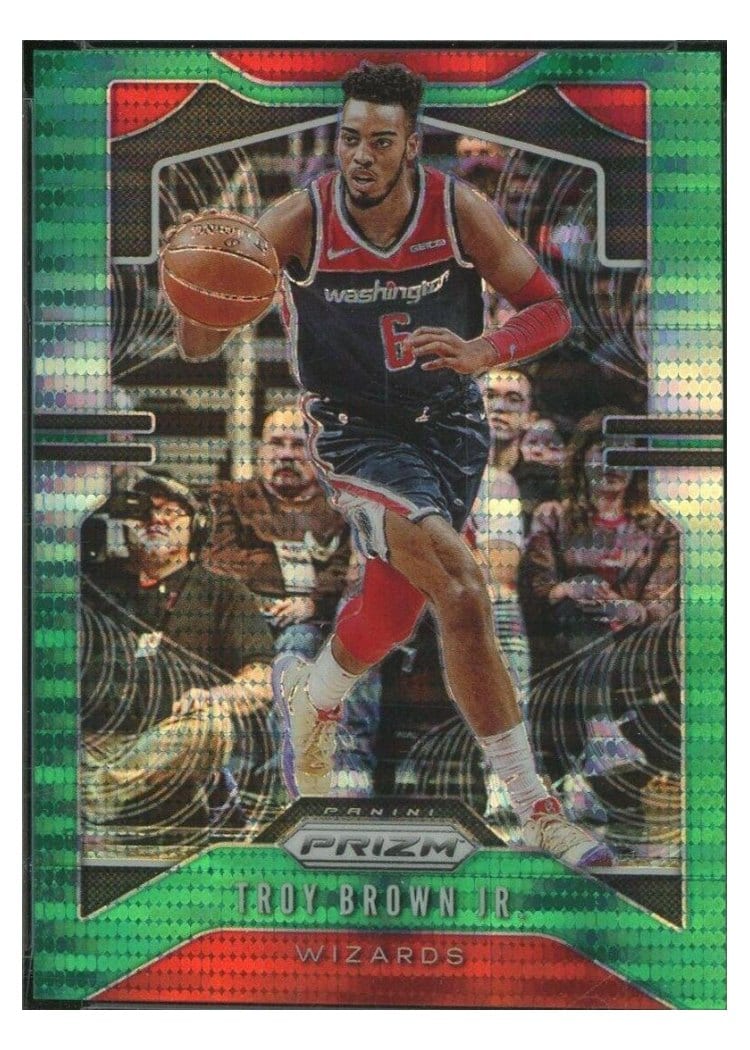 2019-20 Panini Prizm Base Set Troy Brown Jr. #196 card