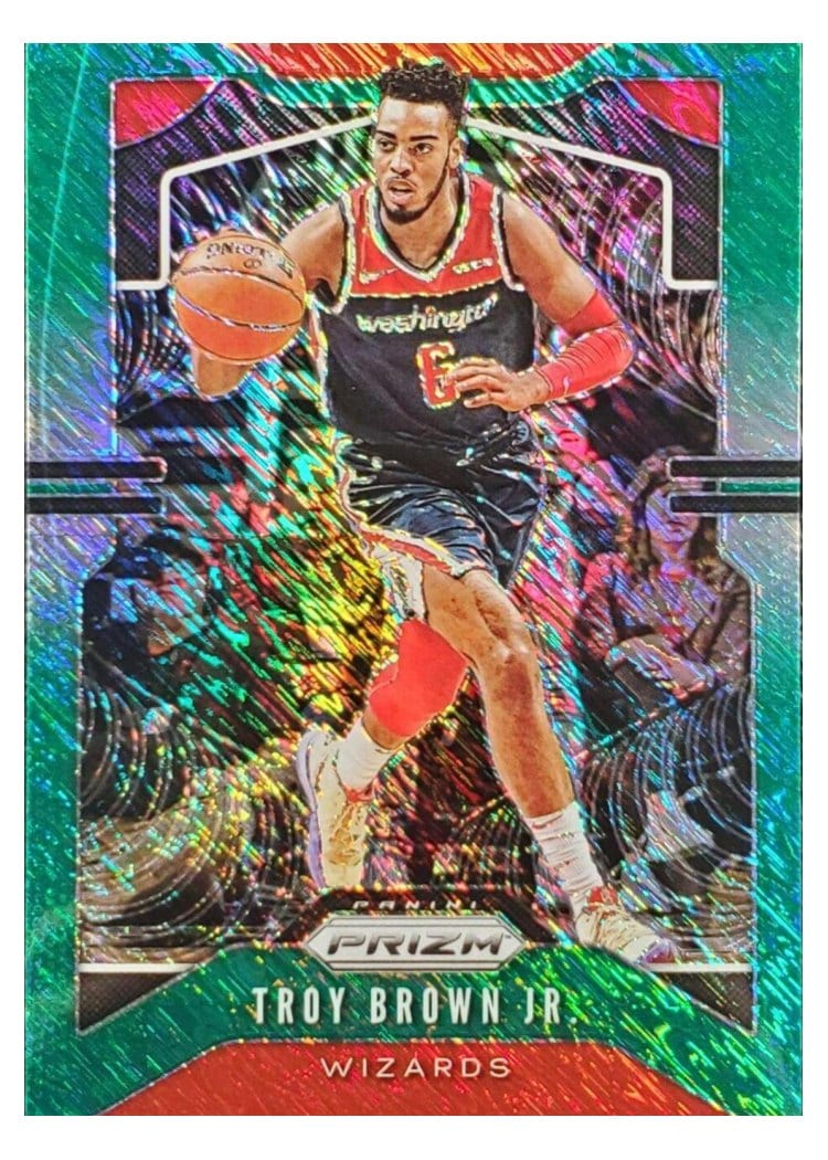 2019-20 Panini Prizm Base Set Troy Brown Jr. #196 card