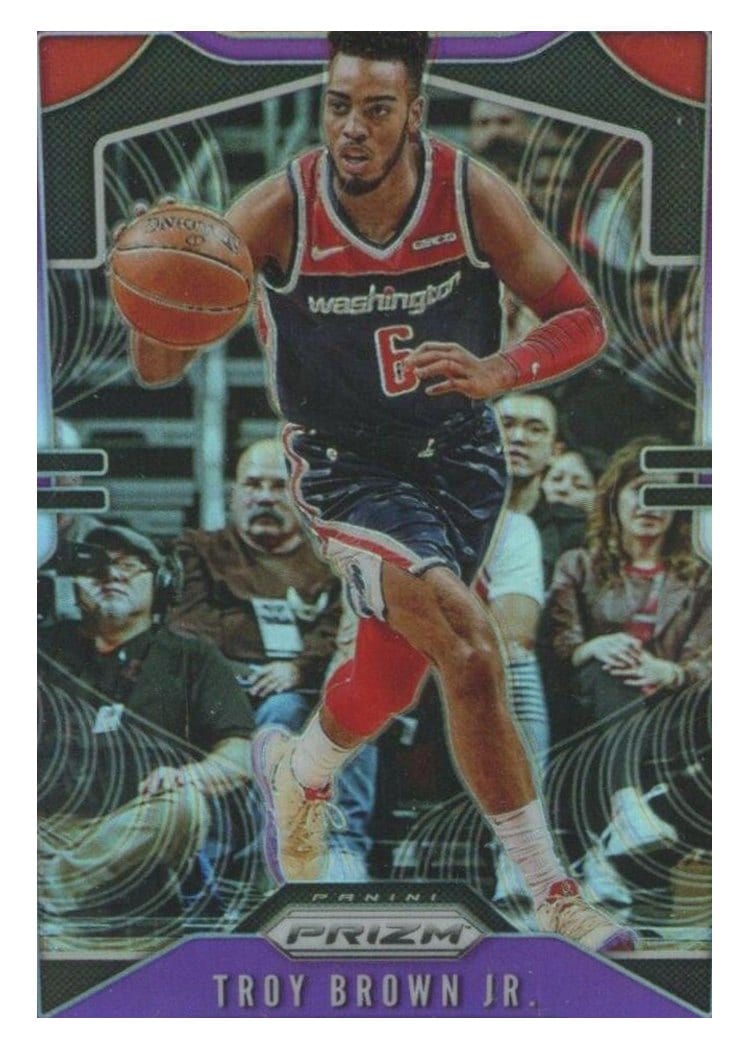 2019-20 Panini Prizm Base Set Troy Brown Jr. #196 card