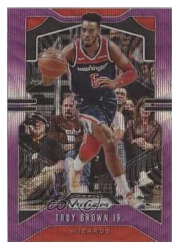 2019-20 Panini Prizm Base Set Troy Brown Jr. #196 card