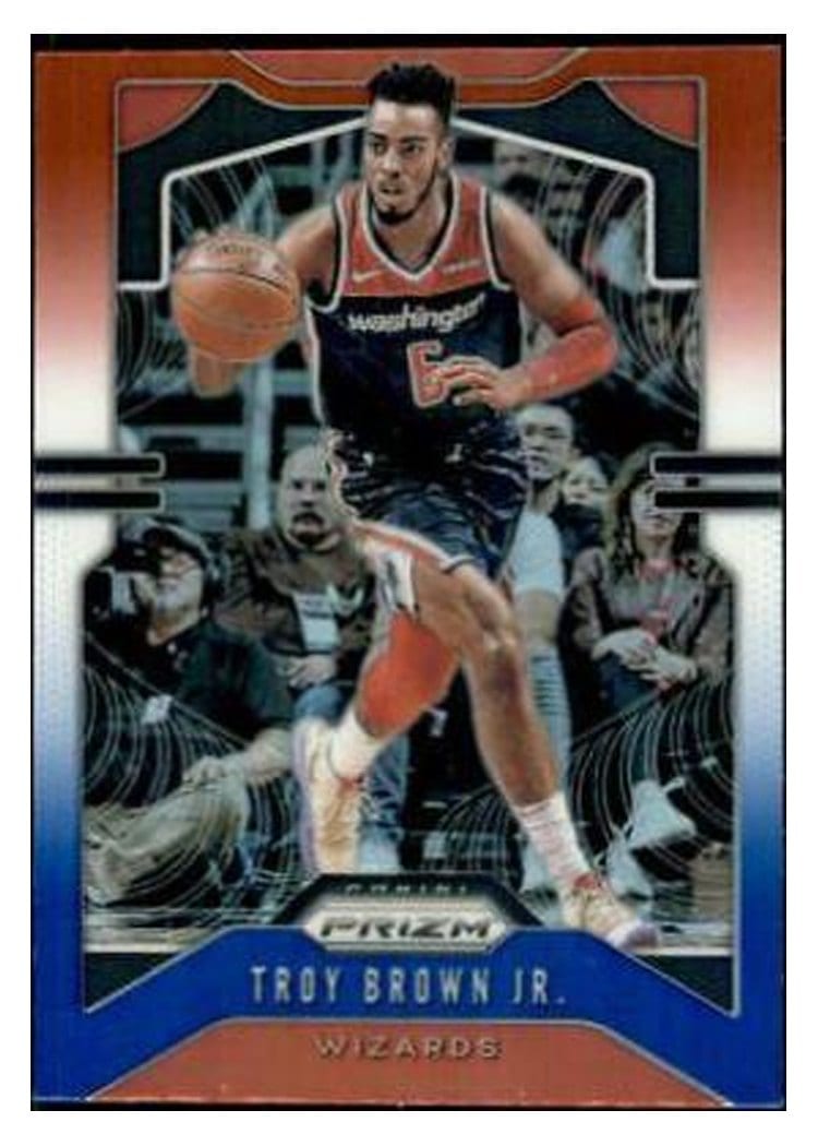 2019-20 Panini Prizm Base Set Troy Brown Jr. #196 card