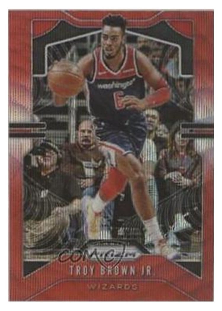 2019-20 Panini Prizm Base Set Troy Brown Jr. #196 card