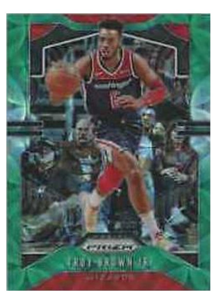 2019-20 Panini Prizm Base Set Troy Brown Jr. Green Choice Prizm #196 card