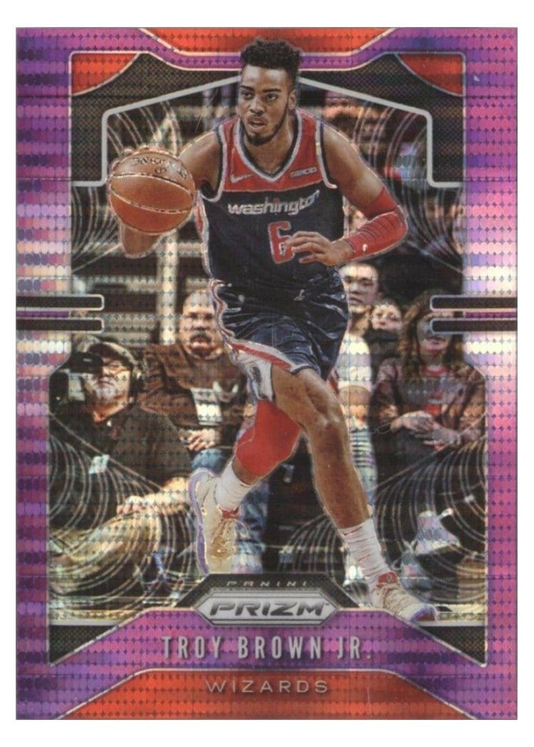 2019-20 Panini Prizm Base Set Troy Brown Jr. #196 card
