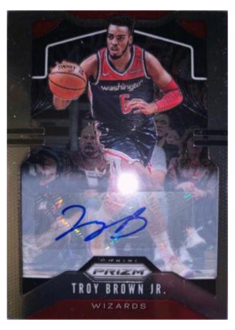 2019-20 Panini Prizm Base Set Troy Brown Jr. #196 card