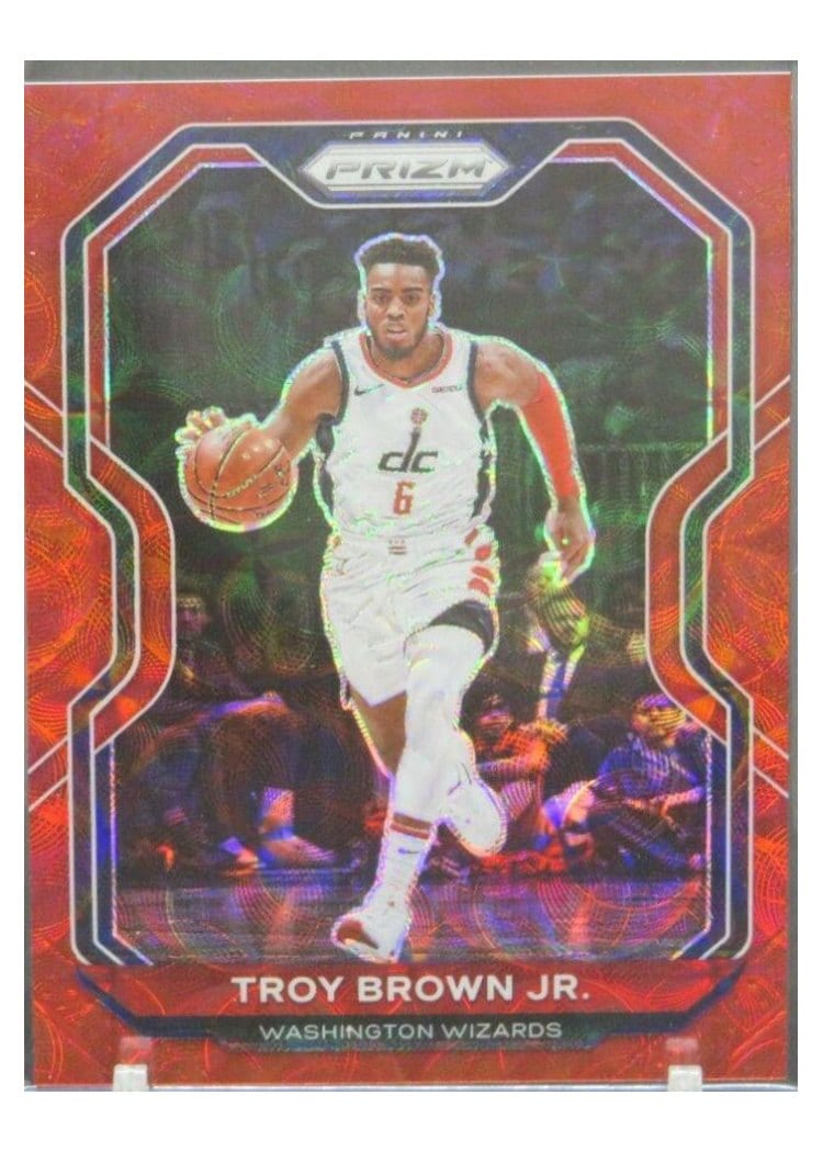 2020-21 Panini Prizm Base Set Troy Brown Jr. #127 card