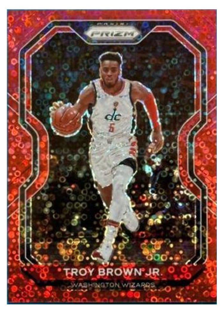 2020-21 Panini Prizm Base Set Troy Brown Jr. #127 card