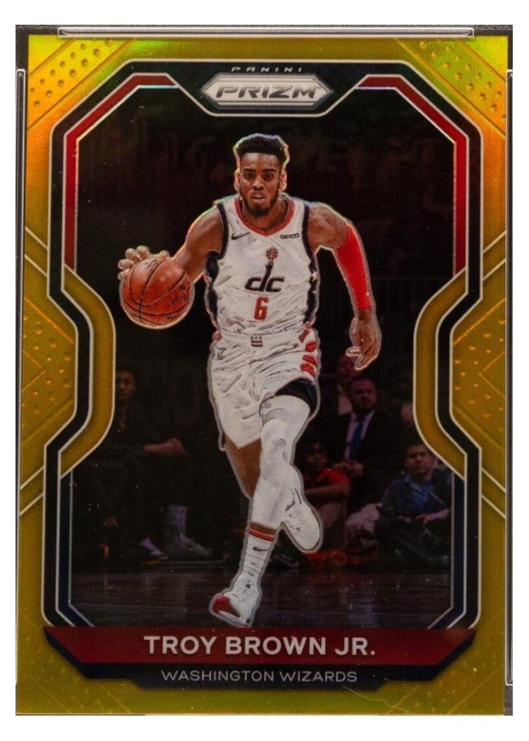 2020-21 Panini Prizm Base Set Troy Brown Jr. #127 card