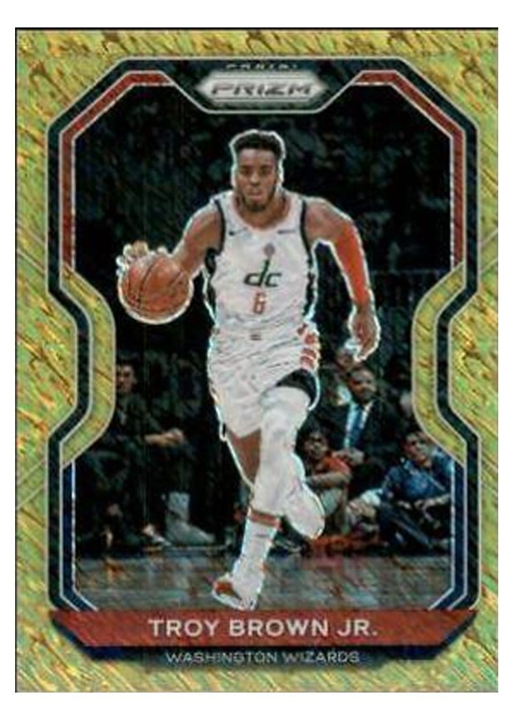 2020-21 Panini Prizm Base Set Troy Brown Jr. #127 card