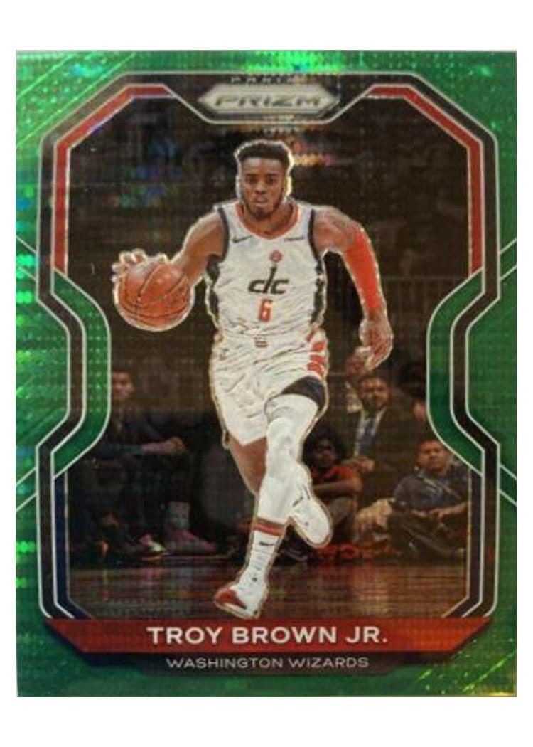 2020-21 Panini Prizm Base Set Troy Brown Jr. #127 card